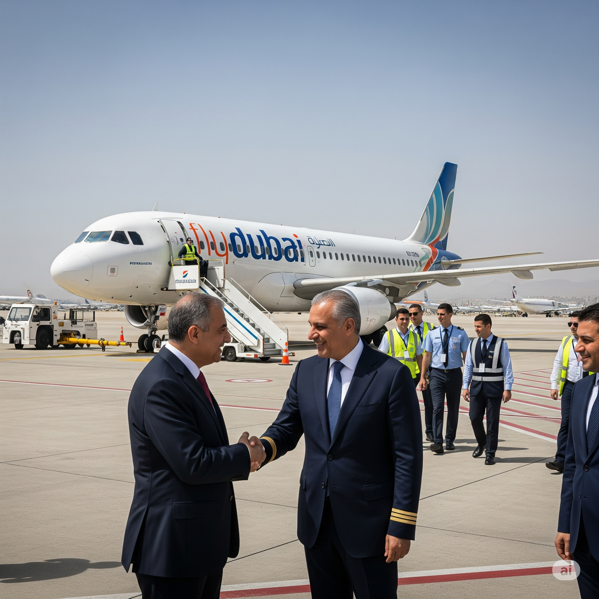 flydubai చరిత్ర సృష్టించింది: 12 ఏళ్ల తర్వాత డమాస్కస్‌లో దిగిన తొలి యూఏఈ విమానం