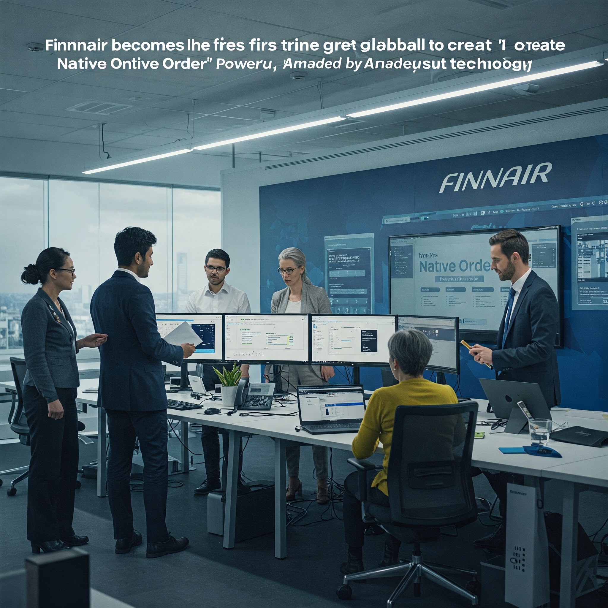 Finnair Pioneers 'Native Order' with Amadeus, a Global First