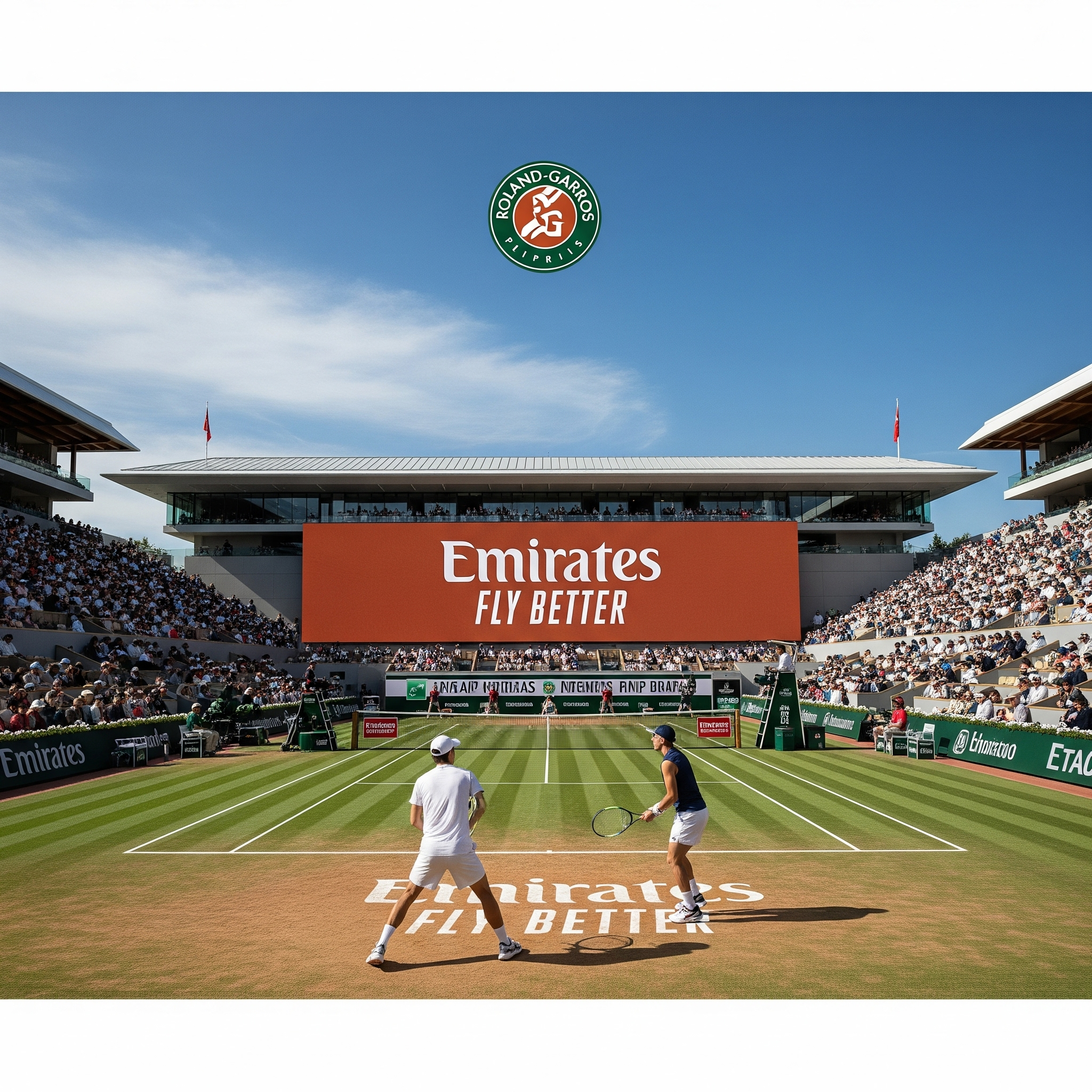 Emirates Continues "Fly Better" Experience at Roland-Garros 2025